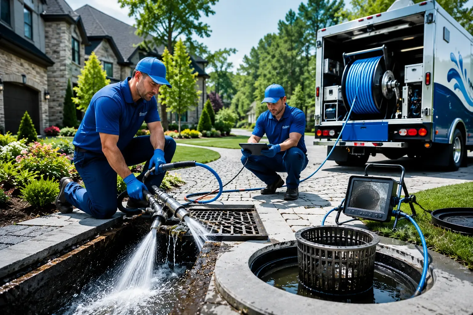 Local outdoor drain cleaning professionals in Connell, WA